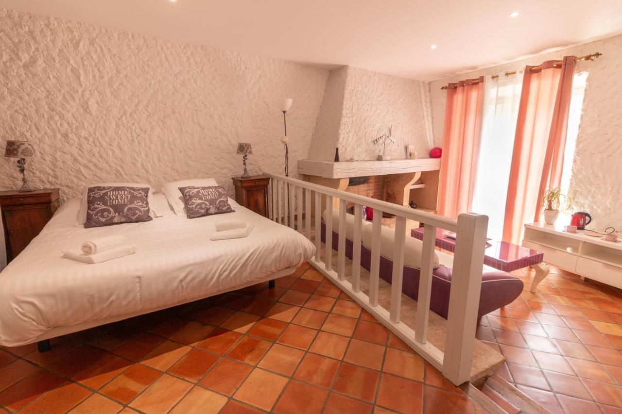 Les Chambres Du "Coup De Coeur De Sarlat" Luaran gambar