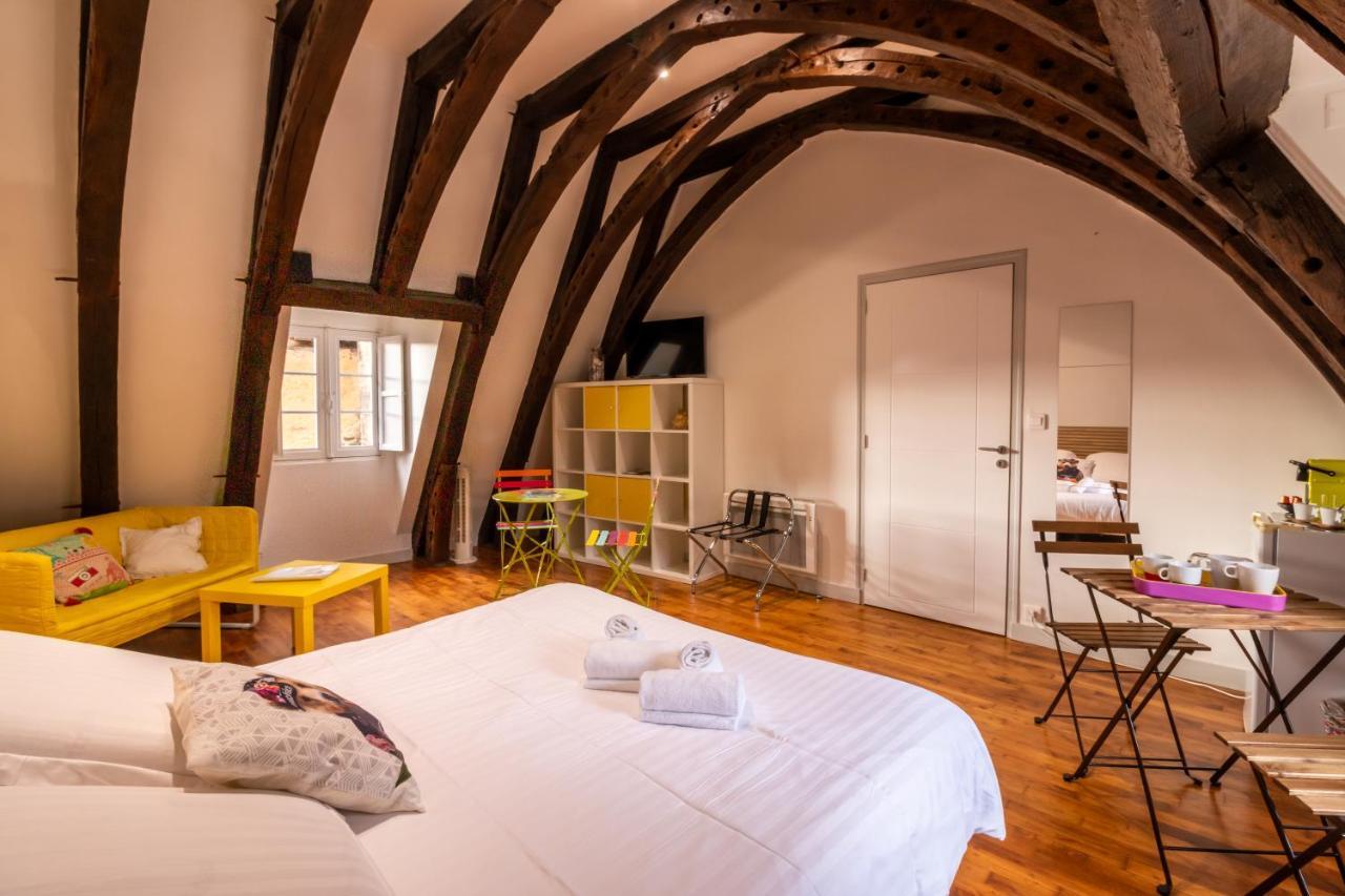 Les Chambres Du "Coup De Coeur De Sarlat" Luaran gambar