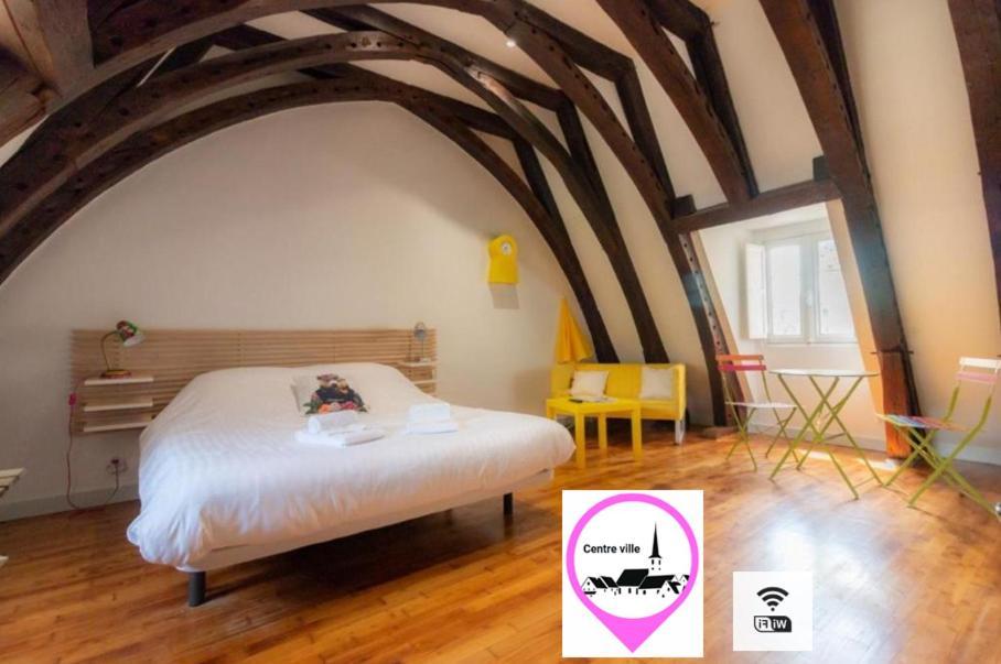 Les Chambres Du "Coup De Coeur De Sarlat" Luaran gambar